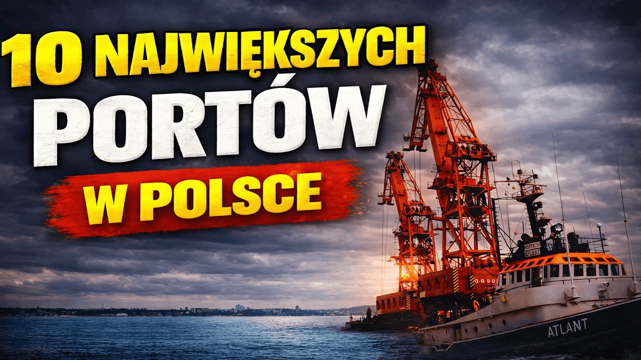 10 NAJWIĘKSZYCH PORTÓW W POLSCE