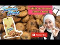 Resepi Cookies Famous Amos mudah, rangup dan sedap.