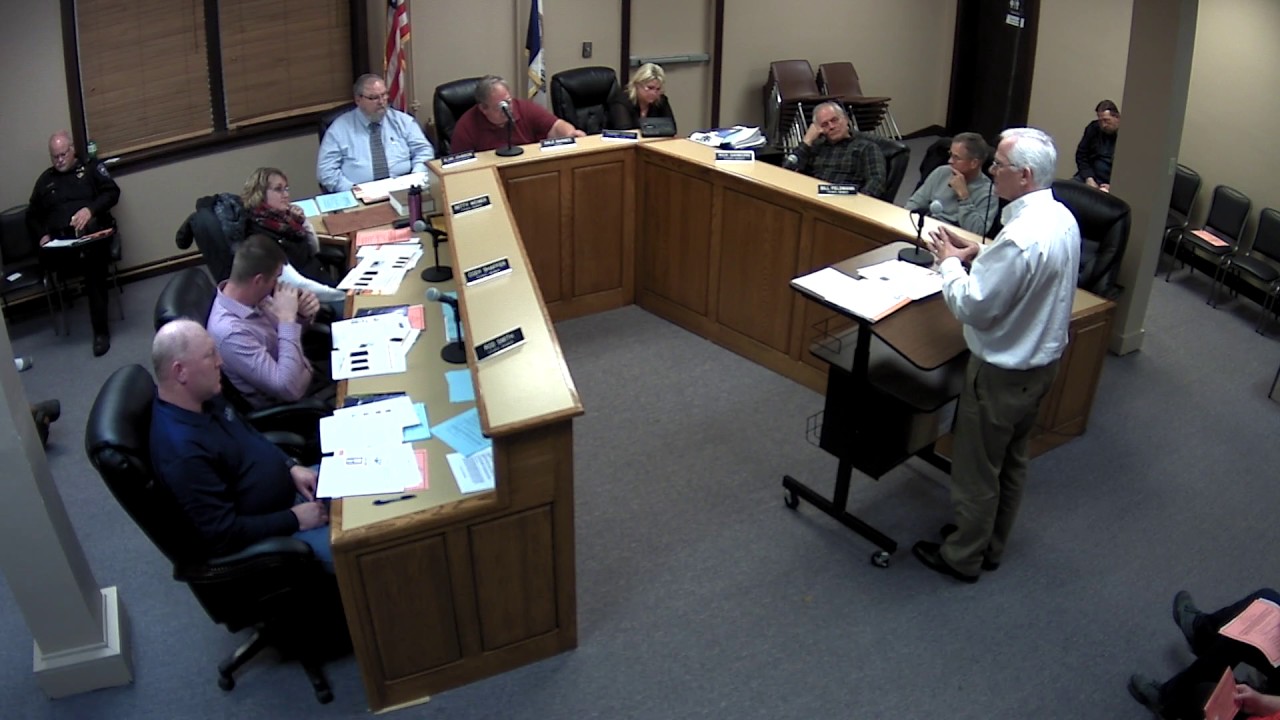 Anamosa City Council Meeting 11 28 16 YouTube