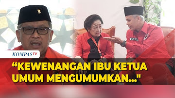 Sekjen PDIP Hasto Ungkap Bulan September, Megawati Akan Umumkan Bakal Cawapres Ganjar