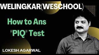Welingkar PIQ Test|| Sample Questions & Solutions|| Mock PIQ Test.
