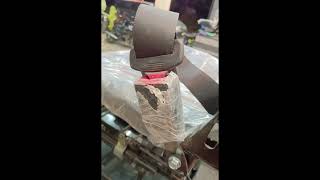 Truck seat with seatbelt and adjustable feature .contact 9422244454 #genuineaccessories #automobile