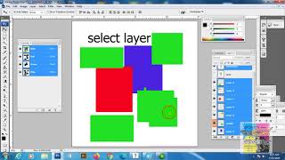select layer(photoshop cs3 tutorial) screenshot 2