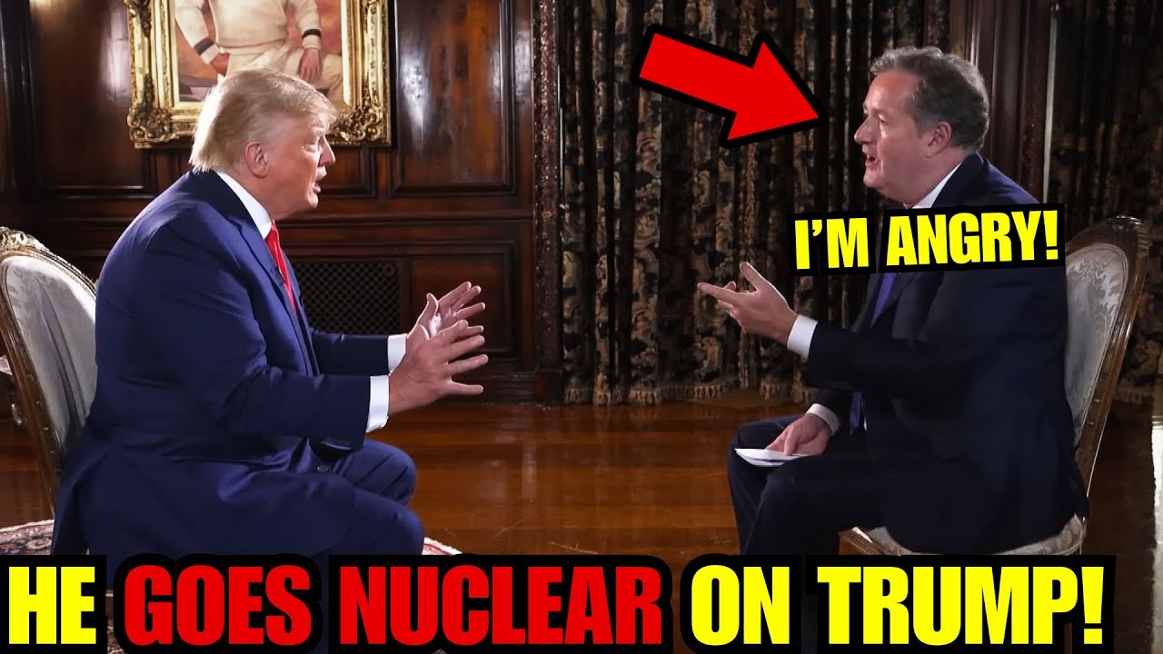 🚨 ШОК: Пирс Морган обрушился на Трампа с ядерной критикой