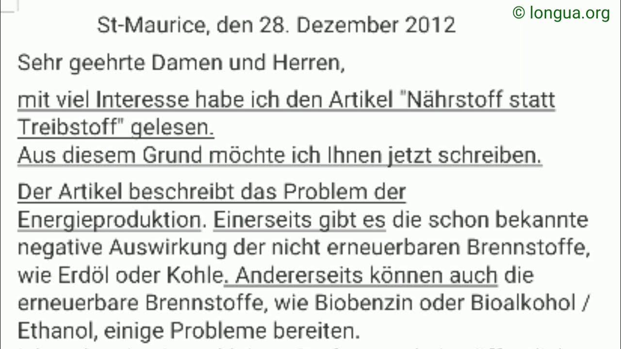 B1B2, Texte schreiben, schriftliche Prüfung, Sehr geehrte Damen und Herren, Mit freundlichen