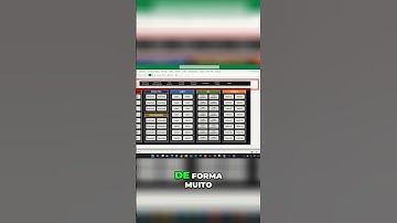 Menu Interativo - Navegação Simples para Planilhas