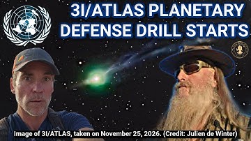"3I/ATLAS TRIGGERED A UN DEFENSE DRILL"  Aerospace Engineer, Greg Allison