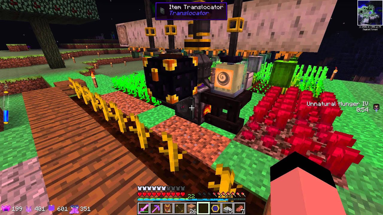 Let's Play Thaumcraft - S3E6 - Mana Bean Farm!