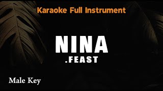 Download lagu Nina - Feast (Karaoke Full Instrument Male Key)