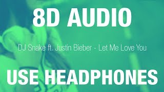 DJ Snake ft. Justin Bieber - Let Me Love You | 8D AUDIO Resimi