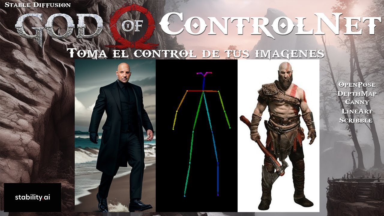 Como usar modelos de Controlnet en Stable Diffusion. Toma el control de ...