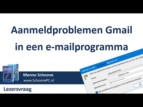 Waarom vraagt Outlook om het wachtwoord van Gmail?