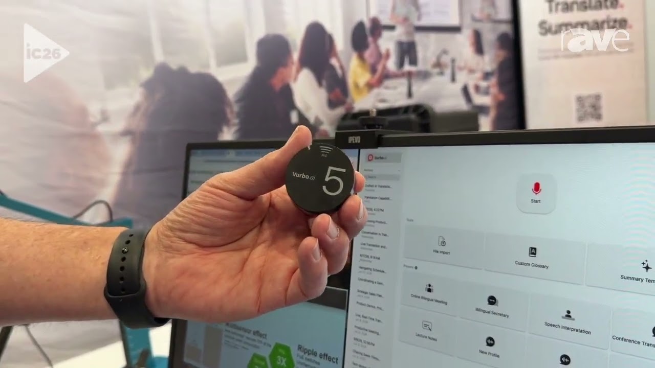 InfoComm 2026: IPEVO Exhibits Vocal Transcriber with Vurbo.ai