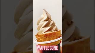 GODIVA WAFFLE CONE #icecream #satisfying  #chocolate #godiva #cone #shorts #shortvideo