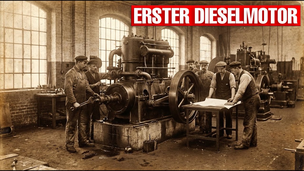 Deutschland entwickelte 1897 den ersten Dieselmotor – doch Industrie begrub die Revolution