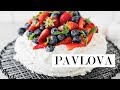 Impresionante Pavlova con berries | Cravings Journal español