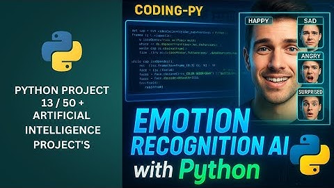 Build a Real-Time Emotion Detector with Python & AI | Full Tutorial #AI #Python #EmotionDetection