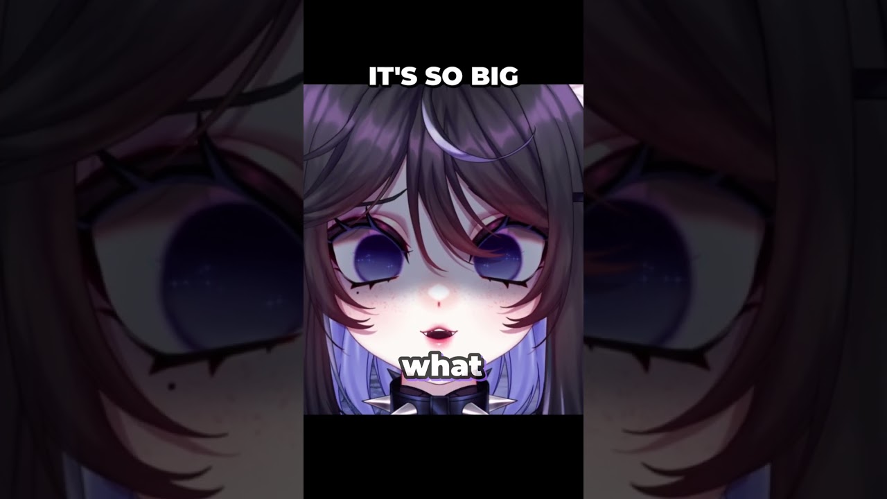 My... what a BIG PERSONALITY you have #vtuber #anime