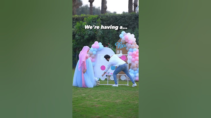 كشف جنس البيبي😍😂