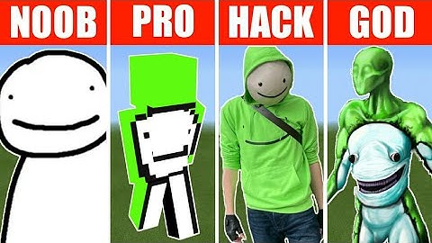 NOOB vs PRO vs HACKER vs GOD Minecraft Pixel Art Dream