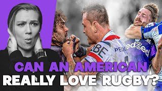 THE VIDEO THAT WILL MAKE YOU LOVE RUGBY | AMERICAN REACTS | AMANDA RAE |
