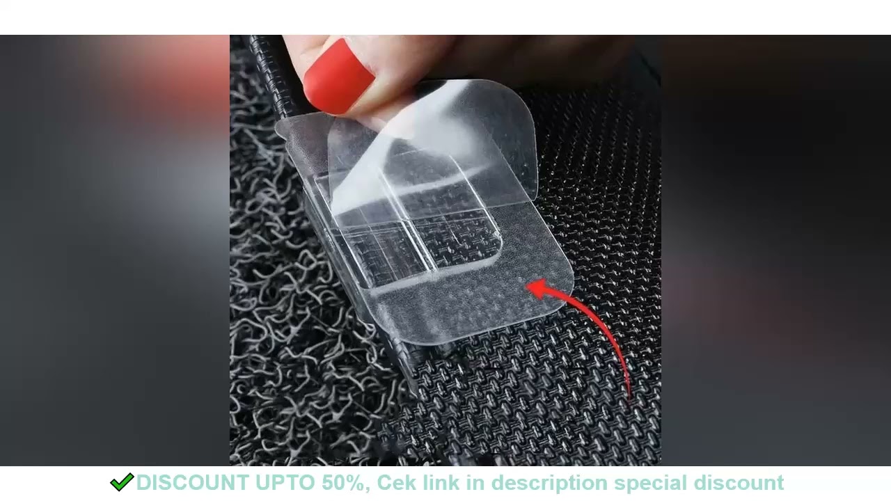 1/30pcs Universal Car Foot Mat Fixing Sticker Car Interior Floor Carpet Non-slip Clip Fixer Interior