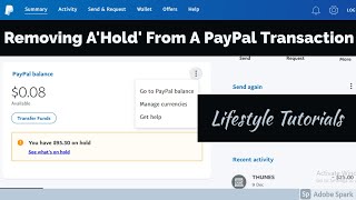How to trick paypal into releasing funds