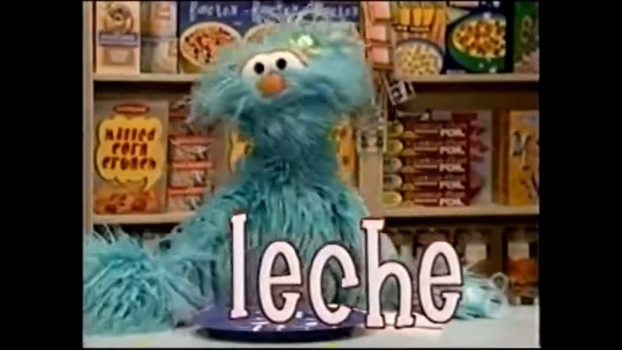 Sesame Street Spanish Word of the Day Compilation YouTube