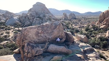 Thin Lizzy V8 Joshua Tree Bouldering
