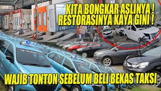 GILA BANGET INI ! RESTORASI MOBIL EX TAKSI DISINI BIKIN MASBANS KAGET, MOBILNYA DIJUAL LEBIH MURAH