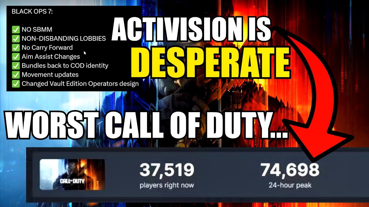 Black ops 7 is EASILY The WORST Call of Duty of ALL TIME... - YouTube