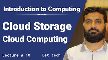 Cloud Storage and Cloud Computing, Difference between computing and storage Urdu Hindi Lecture # 10