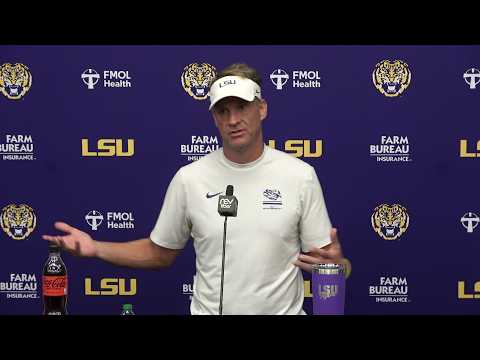 Lane Kiffin Press Conference | LSU Turns the Page to Texas A&M
