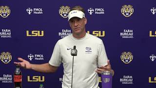 Lane Kiffin Press Conference | LSU Turns the Page to Texas A&M