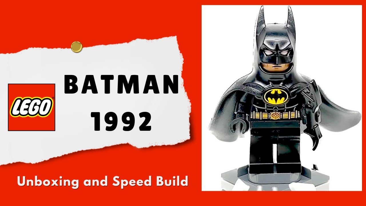 Superhero! Lego Batman 1992 (Set 30653) - Lego Speed Build