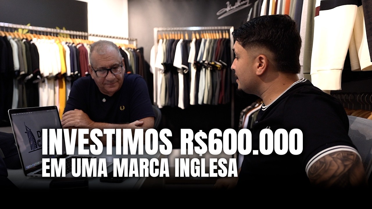 Os bastidores de uma coleção que vem da INGLATERRA