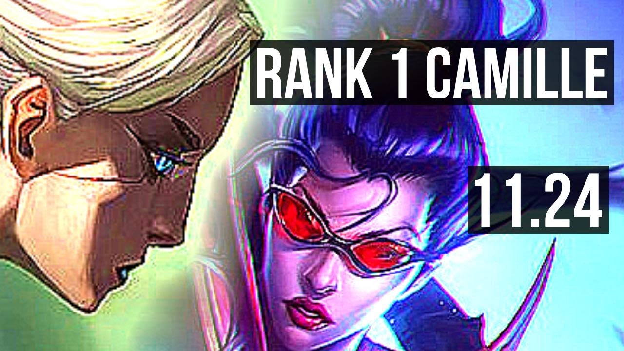 CAMILLE vs VAYNE (TOP) (DEFEAT) Rank 1 Camille, Rank 6, Dominating