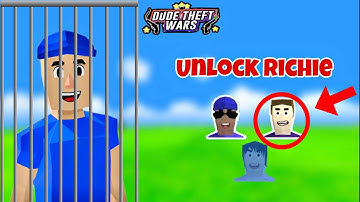 Finally Complete Richie Unlock Mission in Dude Theft wars.😱