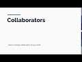 Meta Horizon Worlds - Collaborators