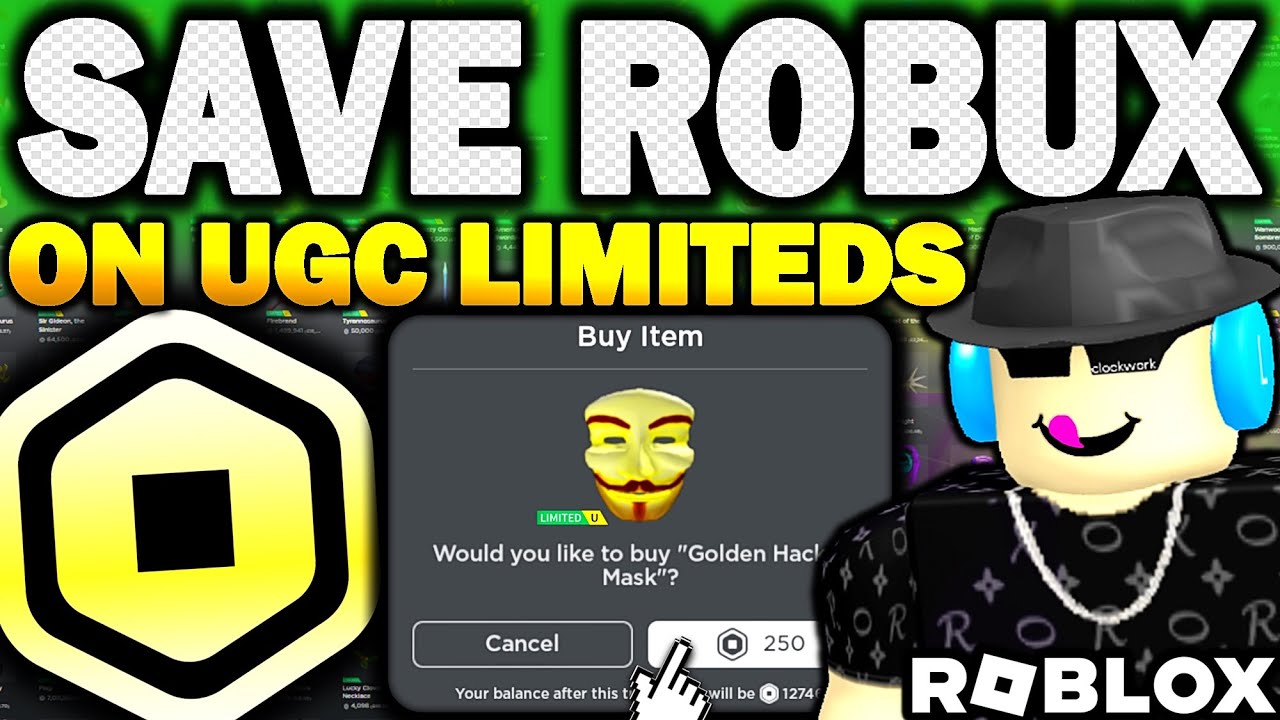 What are Roblox UGC limited items?