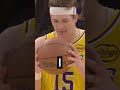 Austin talking to the basketball after forcing overtime 😂 #NBA #Lakers