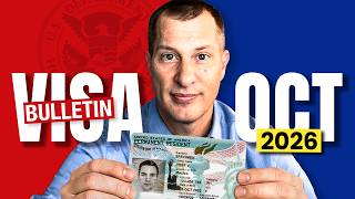 October Visa Bulletin 2026 is out! Family-based green card priority dates