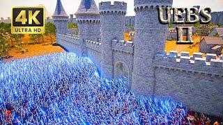 STAR WARS JEDI ATTACK 4,000,000 ROMAN TOTAL WAR CASTLE DEFENSE | Ultimate Epic Battle Simulator 2