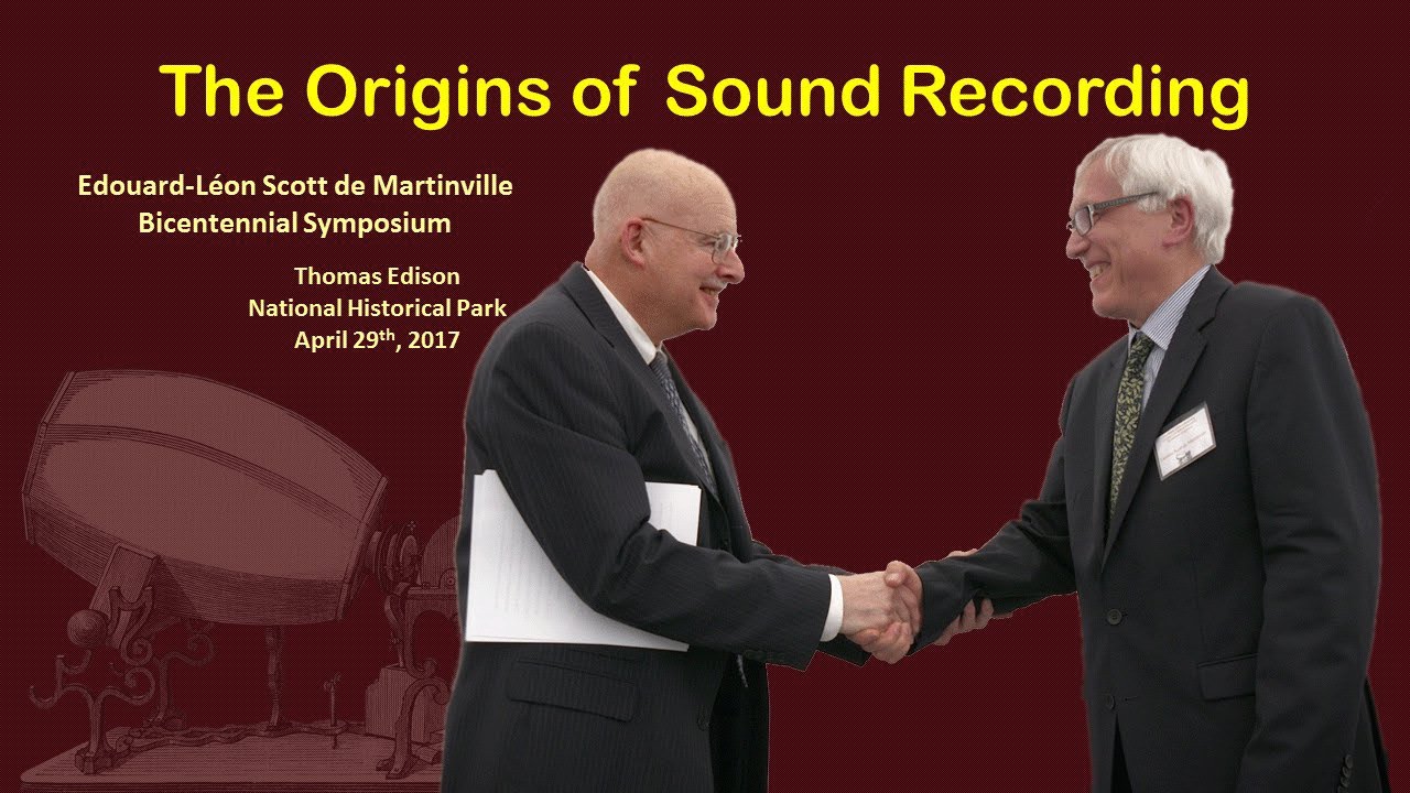 Great-Grandsons  [David Edison Sloane and Laurent Scott de Martinville]