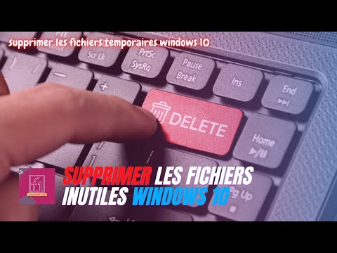 Suppression des fichiers et dossiers temporaires de Windows كيفية حذف الملفات المؤقتة بالوينداوز