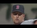 Tim Wakefield strikes out four in the 9th inning