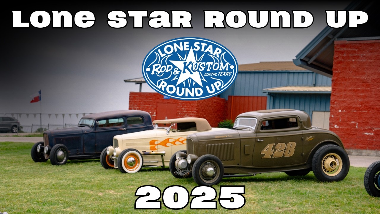 Lonestar Round Up 2025 - The Ultimate Hot Rod Showdown! Vintage Cars, Classics & Roaring Dragsters!