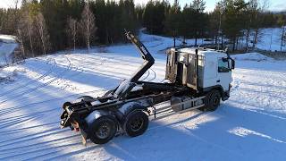 Comprei um caminhão com sistema de gancho