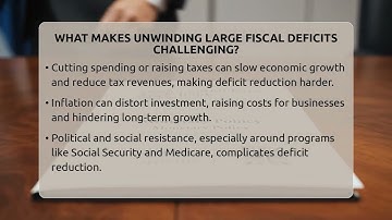 What Makes Unwinding Large Fiscal Deficits Challenging? - Inflation Insight Channel