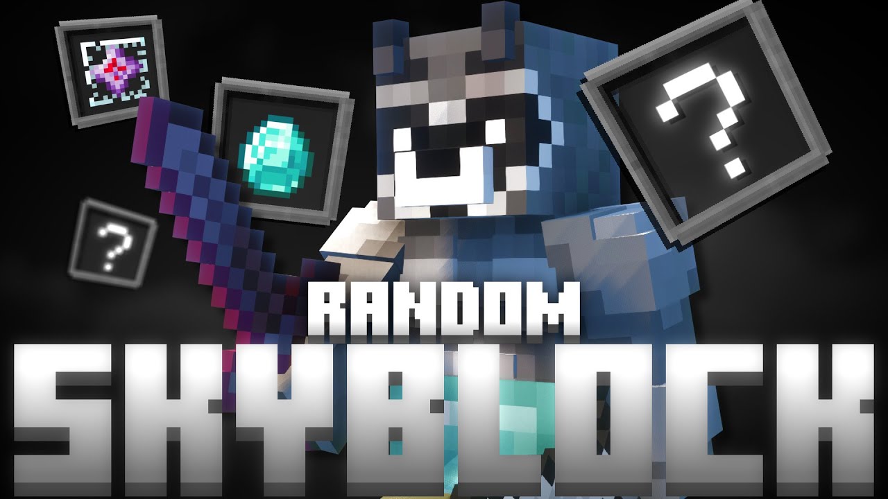 Skyblock, But We Get A Random Item Every 30 Seconds